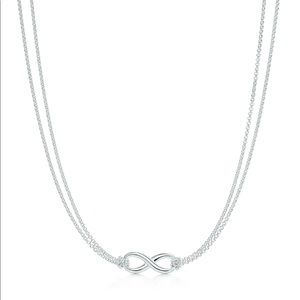 Tiffany & Co infinity necklace